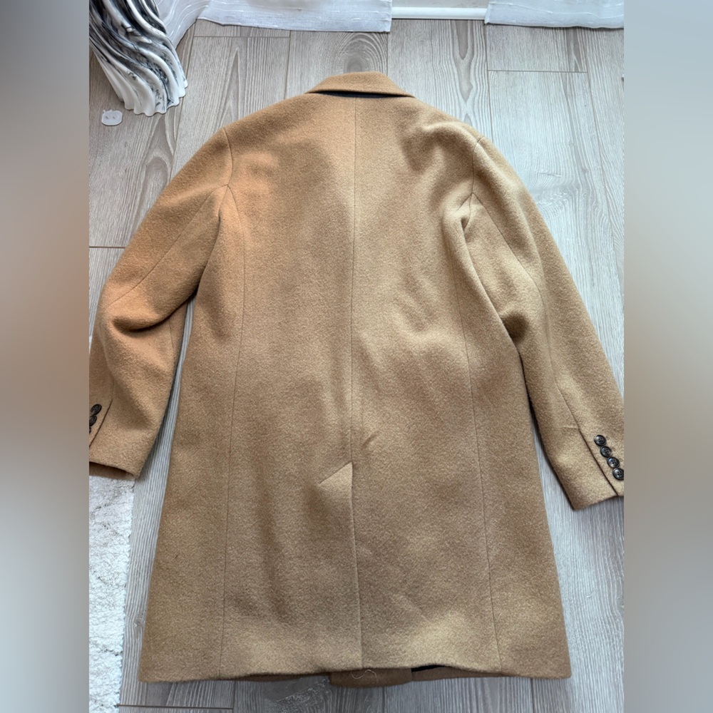 Bonobos The Stretch Italian Wool Topcoat Dressy Suiting Business Formal Refined - Picture 7 of 8